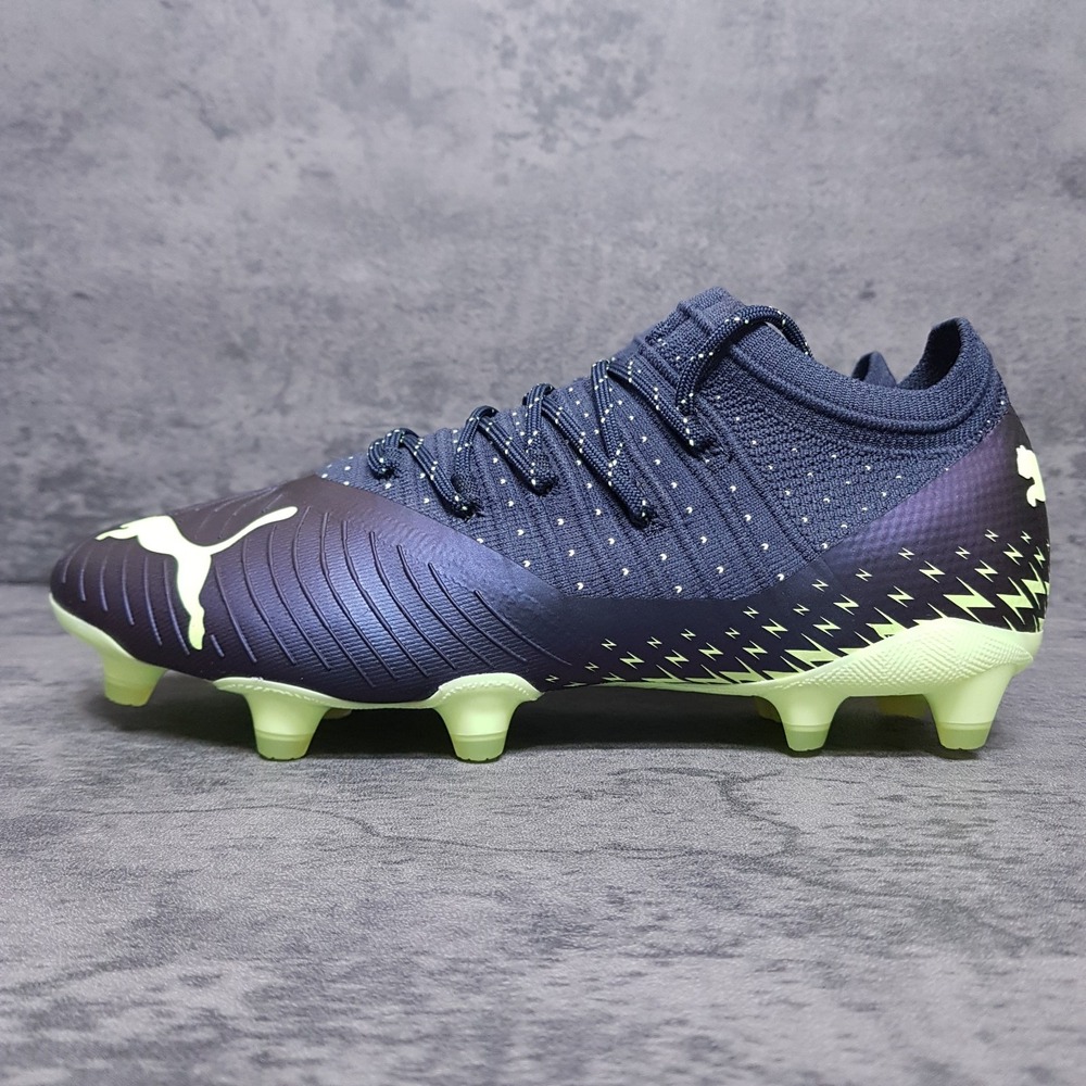 PUMA Future Z 2.4 FG/AG Soccer Cleats Mens‎ Size 7 Navy Green 106995-01